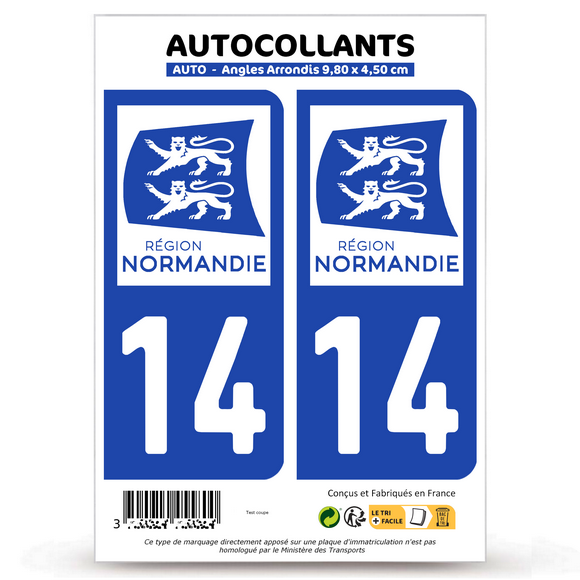 14 Calvados - Normandie Bi-ton