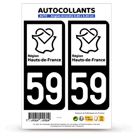 59 Nord - Hauts-de-France Bi-ton