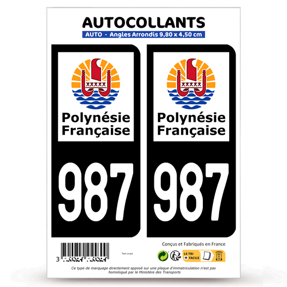987-H COM - Polynésie Française