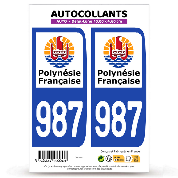 987-H COM - Polynésie Française