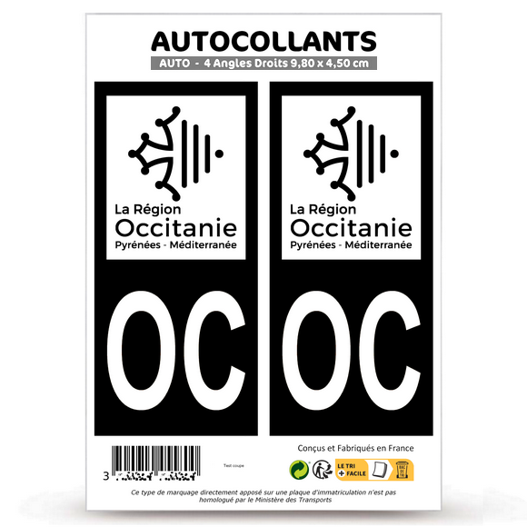 OC Occitanie - LogoType Bi-ton